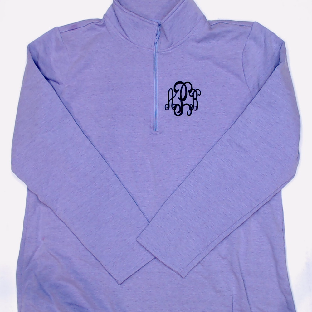 BLOOPER CLOTHING: Monogrammed Pullover Sweatshirt