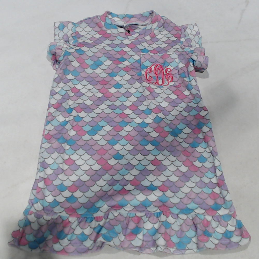 BLOOPER KIDS: Monogrammed Girls Nightgown