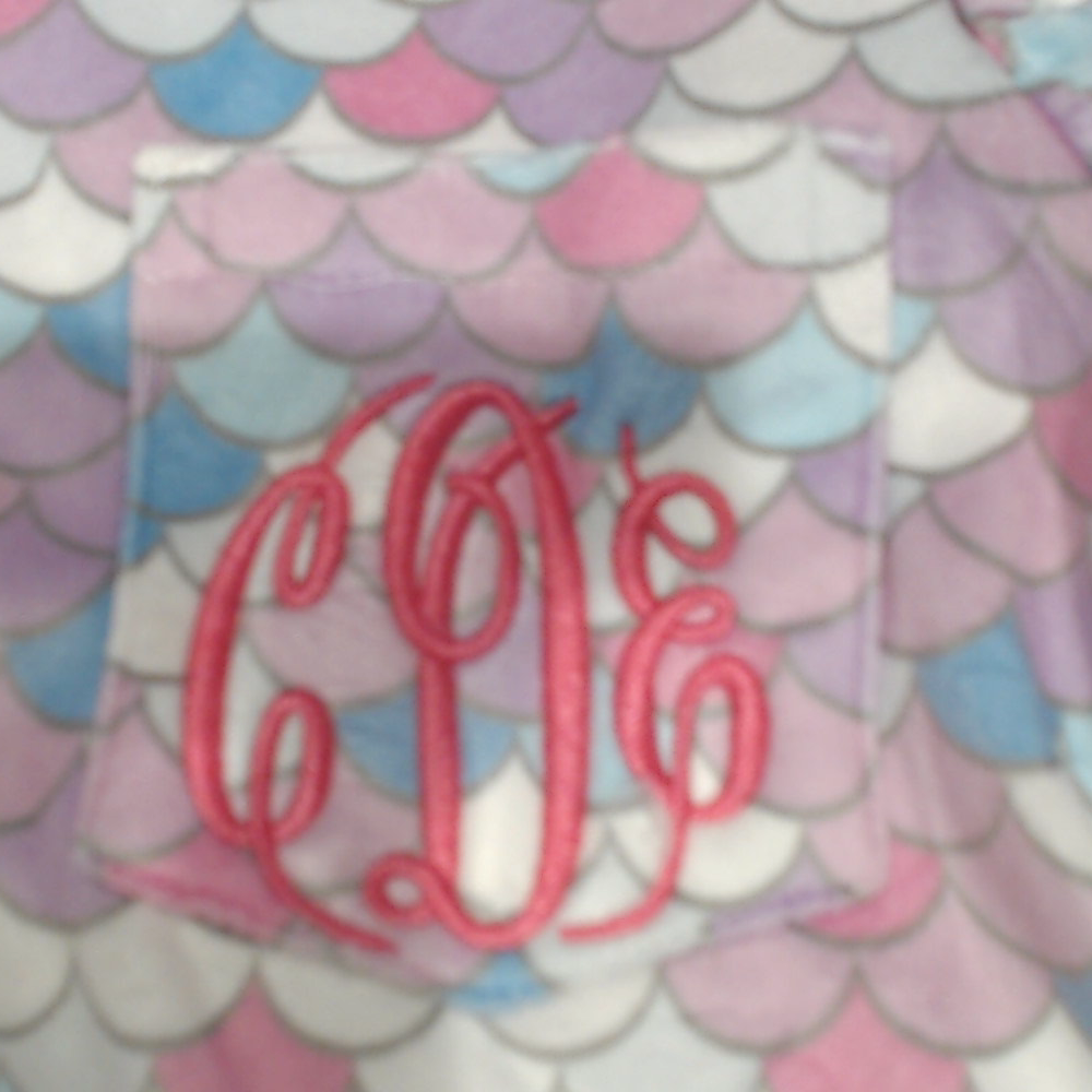 BLOOPER KIDS: Monogrammed Girls Nightgown