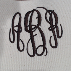 BLOOPER BAG: Monogrammed Vintage Weekender