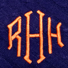 BLOOPER CLOTHING: Monogrammed Poncho