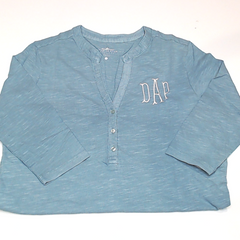BLOOPER CLOTHING: Monogrammed Henley