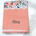 BLOOPER SWIM: Monogrammed Beach Towel