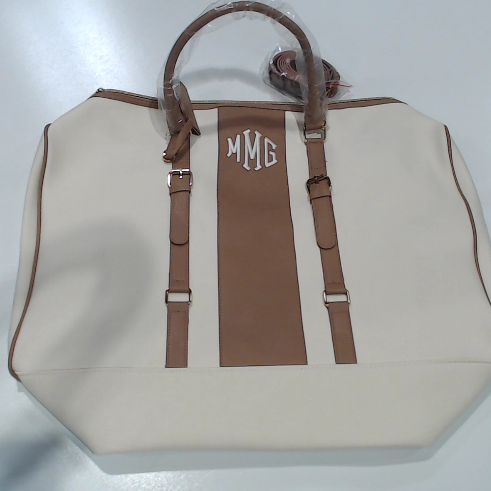 BLOOPER BAG: Monogrammed Weekender Bag