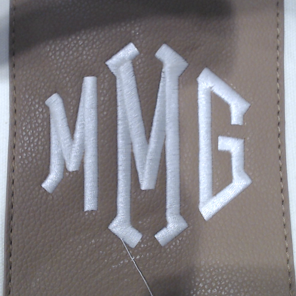 BLOOPER BAG: Monogrammed Weekender Bag