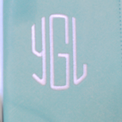 BLOOPER ACCESSORY: Monogrammed Travel Set