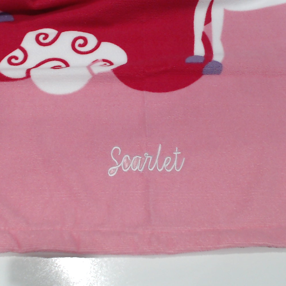 BLOOPER KIDS: Monogrammed Kids Beach Towel