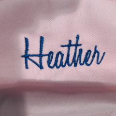 BLOOPER BAG: Monogrammed Makeup Bag