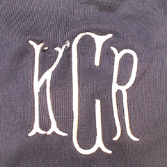 BLOOPER KIDS: Monogrammed Baby Short Sleeve Bodysuit