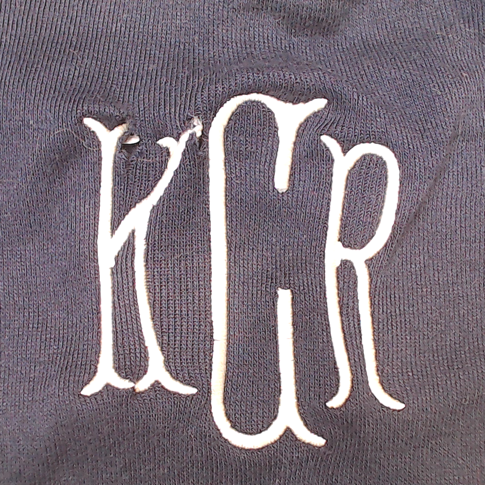 BLOOPER KIDS: Monogrammed Baby Short Sleeve Bodysuit
