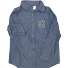 BLOOPER KIDS: Monogrammed Kids Button Down Tunic