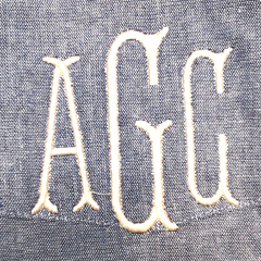 BLOOPER KIDS: Monogrammed Kids Button Down Tunic