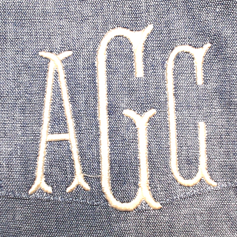 BLOOPER KIDS: Monogrammed Kids Button Down Tunic