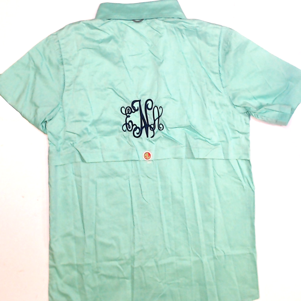 BLOOPER CLOTHING: Monogrammed Fishing Shirt