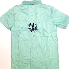 BLOOPER CLOTHING: Monogrammed Fishing Shirt