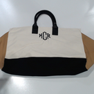 BLOOPER BAG: Monogrammed Upscale Weekender