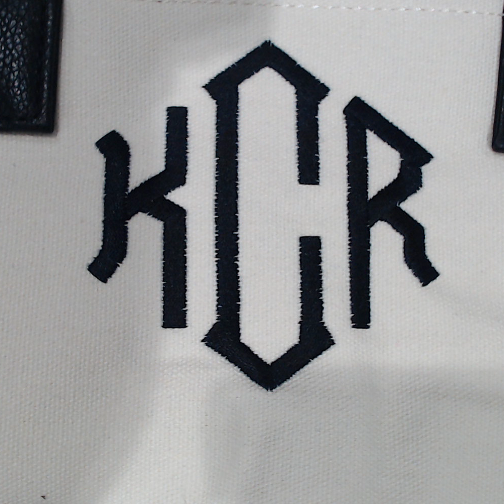BLOOPER BAG: Monogrammed Upscale Weekender