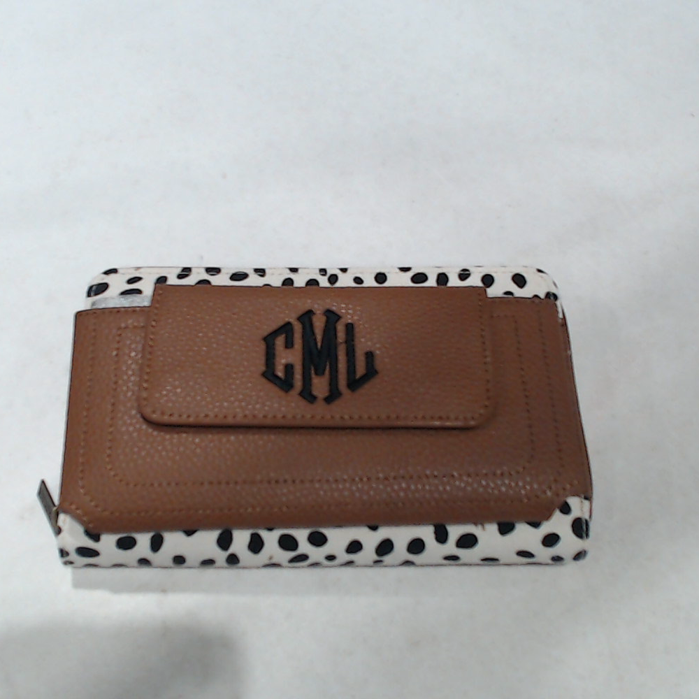 BLOOPER ACCESSORY: Monogrammed Phone Wallet Wristlet