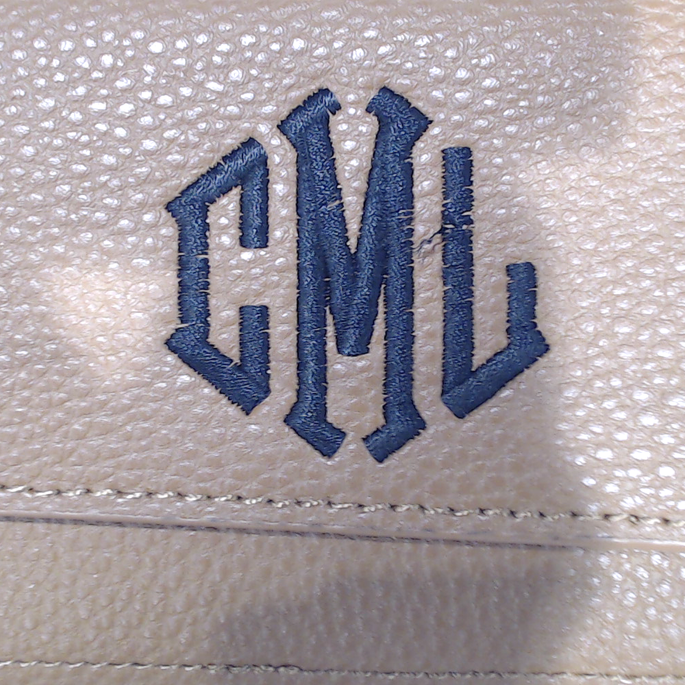 BLOOPER ACCESSORY: Monogrammed Phone Wallet Wristlet