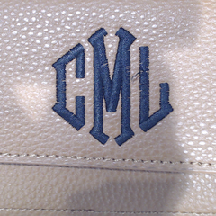 BLOOPER ACCESSORY: Monogrammed Phone Wallet Wristlet