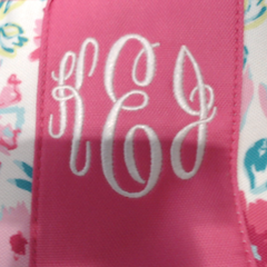 BLOOPER ACCESSORY: Monogrammed Train Case