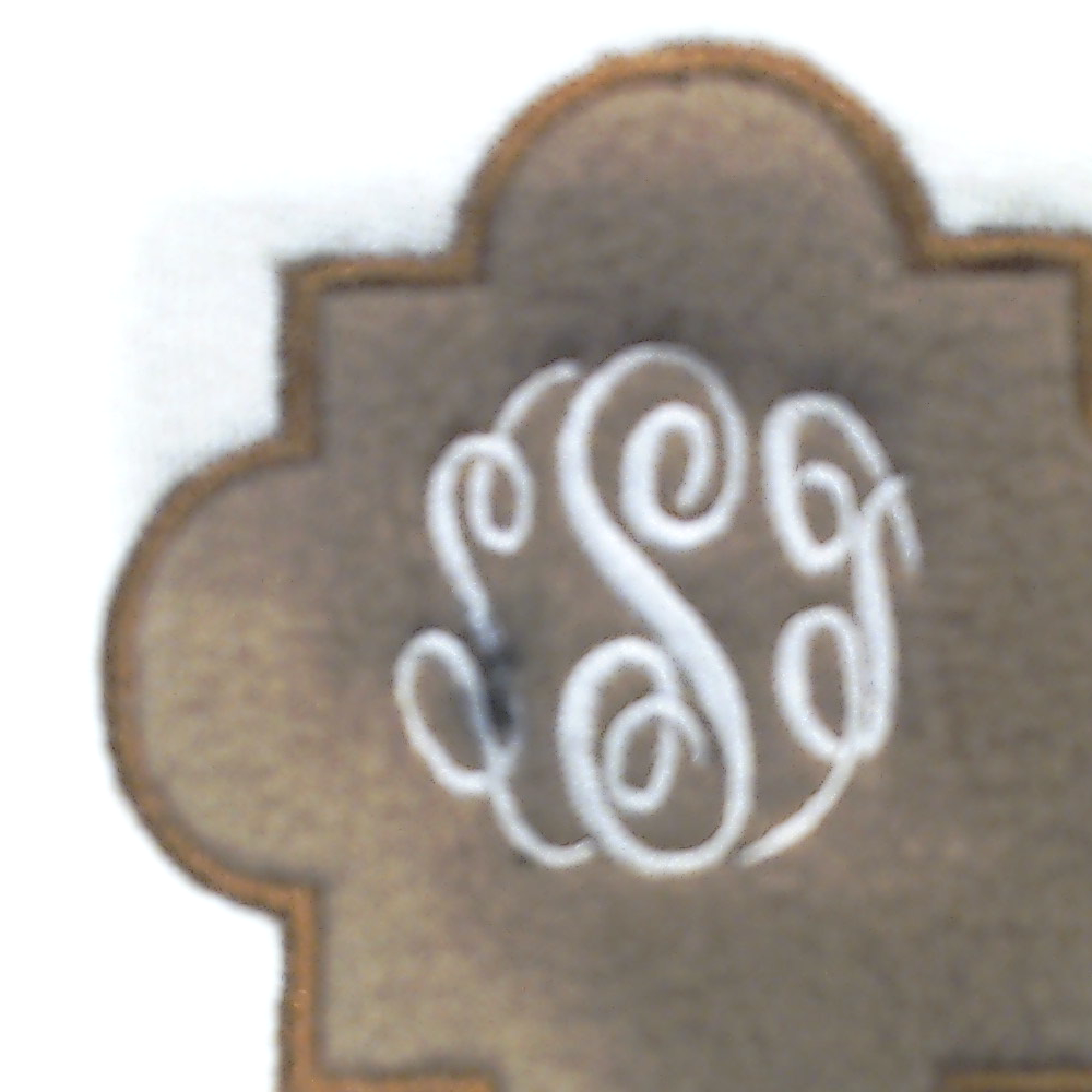 BLOOPER SHOES: Monogrammed Slippers