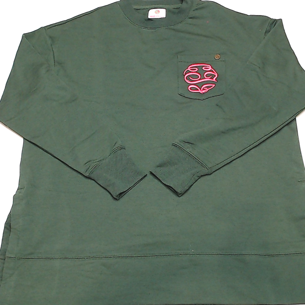 BLOOPER CLOTHING: Monogrammed Crewneck Sweatshirt