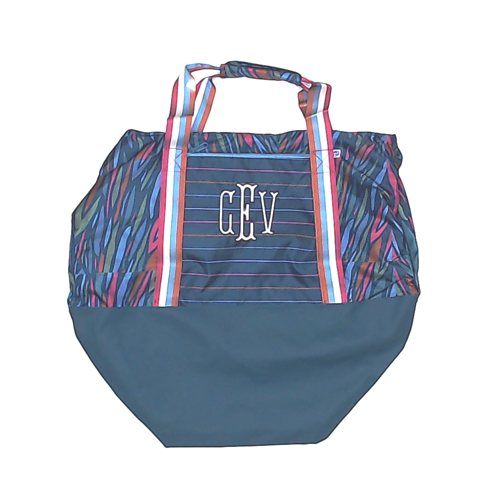 BLOOPER BAG: Monogrammed Packable Travel Bag