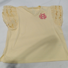 BLOOPER CLOTHING: Monogrammed Flutter Sleeve Top