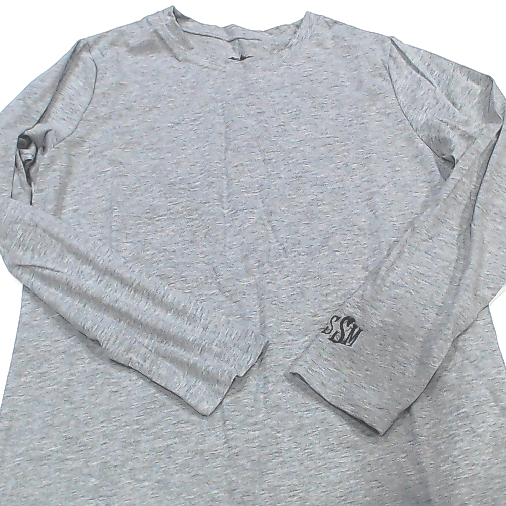 BLOOPER CLOTHING: Monogrammed Long Sleeve Crewneck Shirt