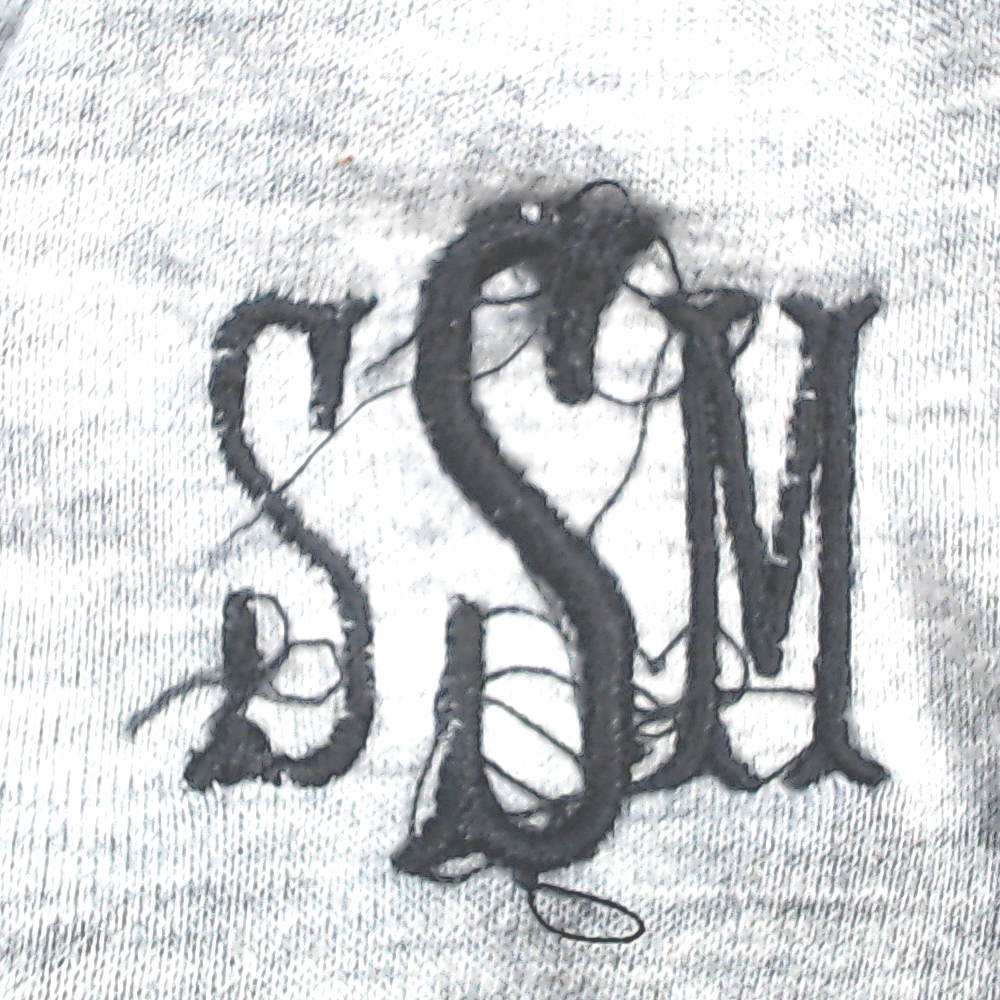 BLOOPER CLOTHING: Monogrammed Long Sleeve Crewneck Shirt