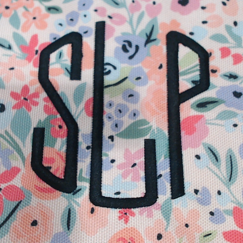BLOOPER BAG: Monogrammed Extra Large Tote Bag