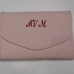 BLOOPER ACCESSORY: Monogrammed Travel Jewelry Organizer