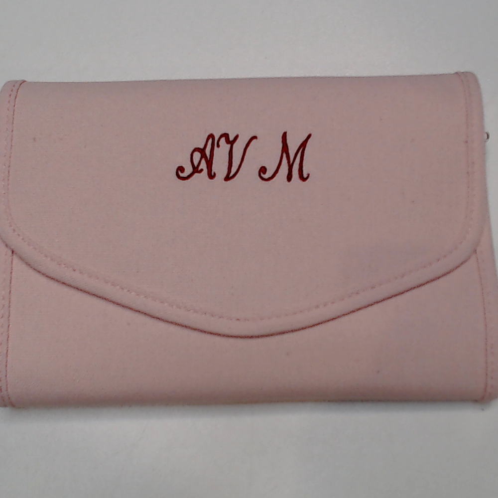 BLOOPER ACCESSORY: Monogrammed Travel Jewelry Organizer