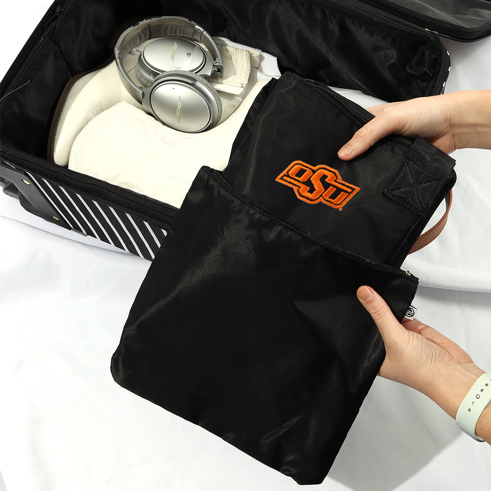 duffel bag packed into bag