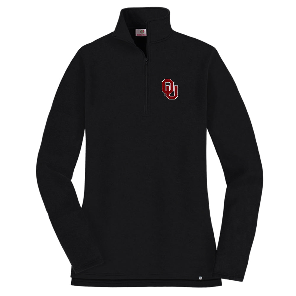 Oklahoma pullover sweatshirt in black