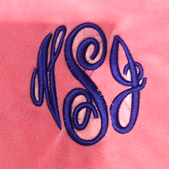 BLOOPER CLOTHING: Monogrammed Puff Sleeve Fleece Pullover