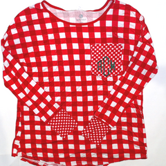 BLOOPER CLOTHING: Monogrammed Top