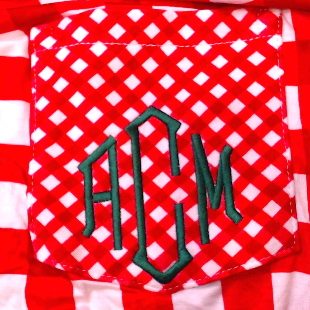 BLOOPER CLOTHING: Monogrammed Top