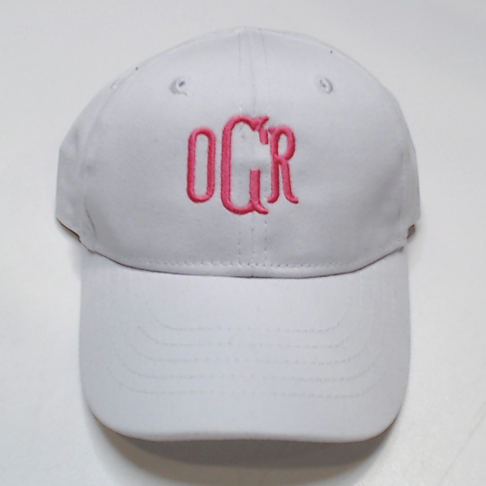 BLOOPER KIDS: Monogrammed Kids Baseball Hat