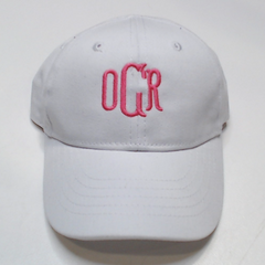 BLOOPER KIDS: Monogrammed Kids Baseball Hat