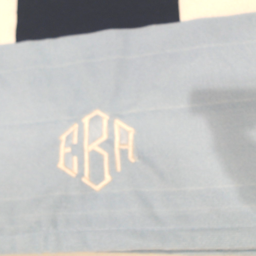 BLOOPER SWIM: Monogrammed Beach Towel