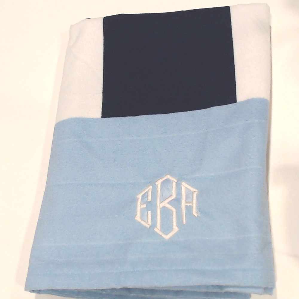 BLOOPER SWIM: Monogrammed Beach Towel