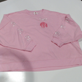 BLOOPER CLOTHING: Monogrammed Embroidered Bow Sweatshirt