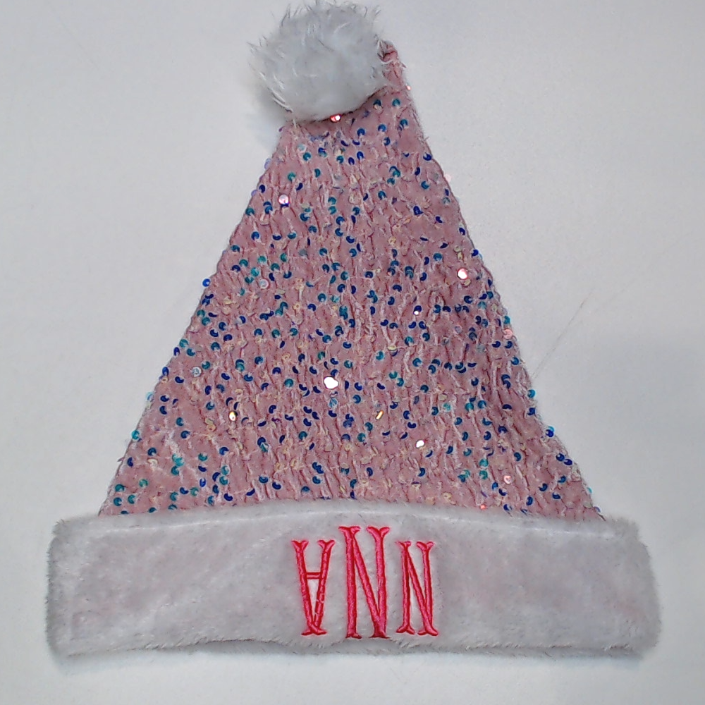BLOOPER ACCESSORY: Personalized Santa Hat