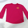 BLOOPER KIDS: Monogrammed Kids Long Sleeve Shirt