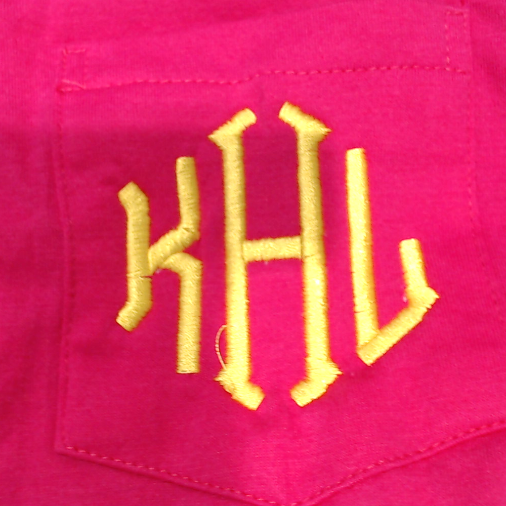 BLOOPER KIDS: Monogrammed Kids Long Sleeve Shirt