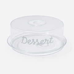 personalized cake tray with cover