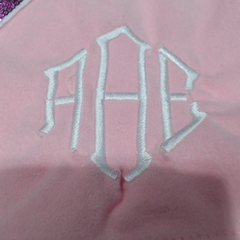 BLOOPER KIDS: Monogrammed Kids Sequin Hearts Sweatshirt