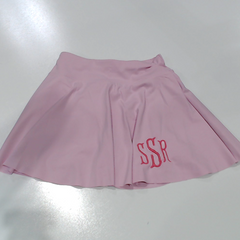 BLOOPER KIDS: Monogrammed Girls Twirl Skort